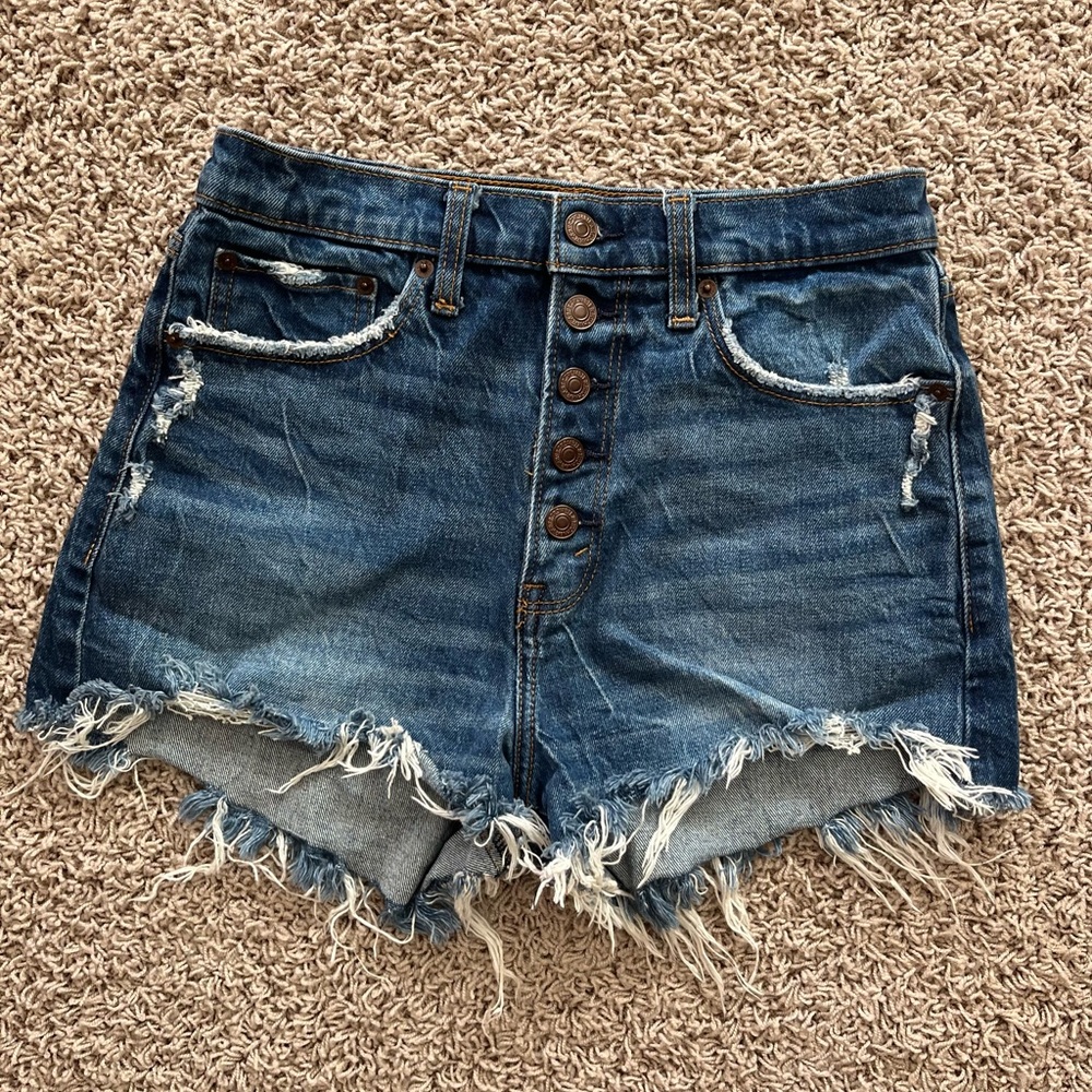 Abercrombie & Fitch High Rise Mom Short